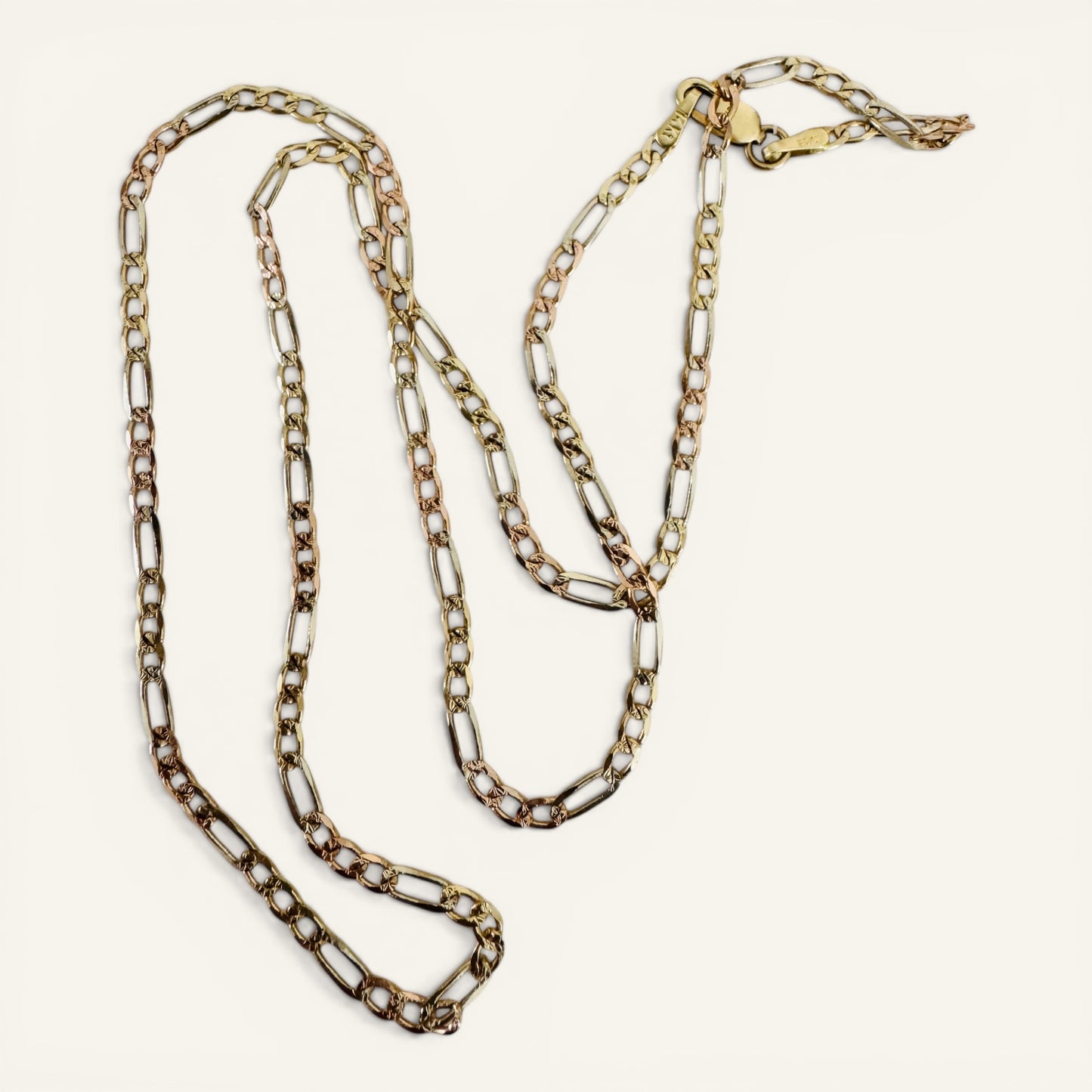 Aureo Figaro Chain — 3 mm