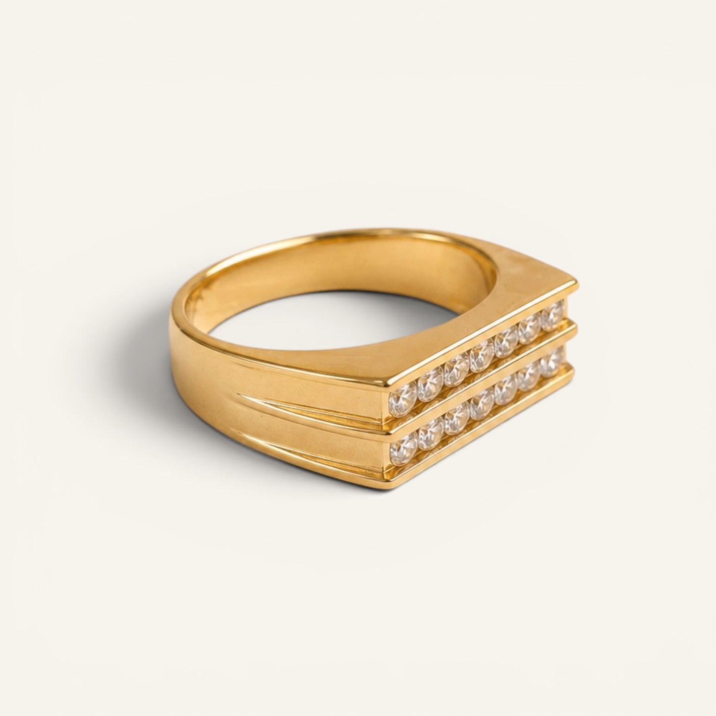 Lucent Dual Band Ring