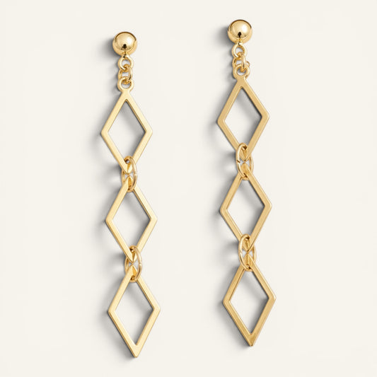 Aurelia Linked Drop Earrings