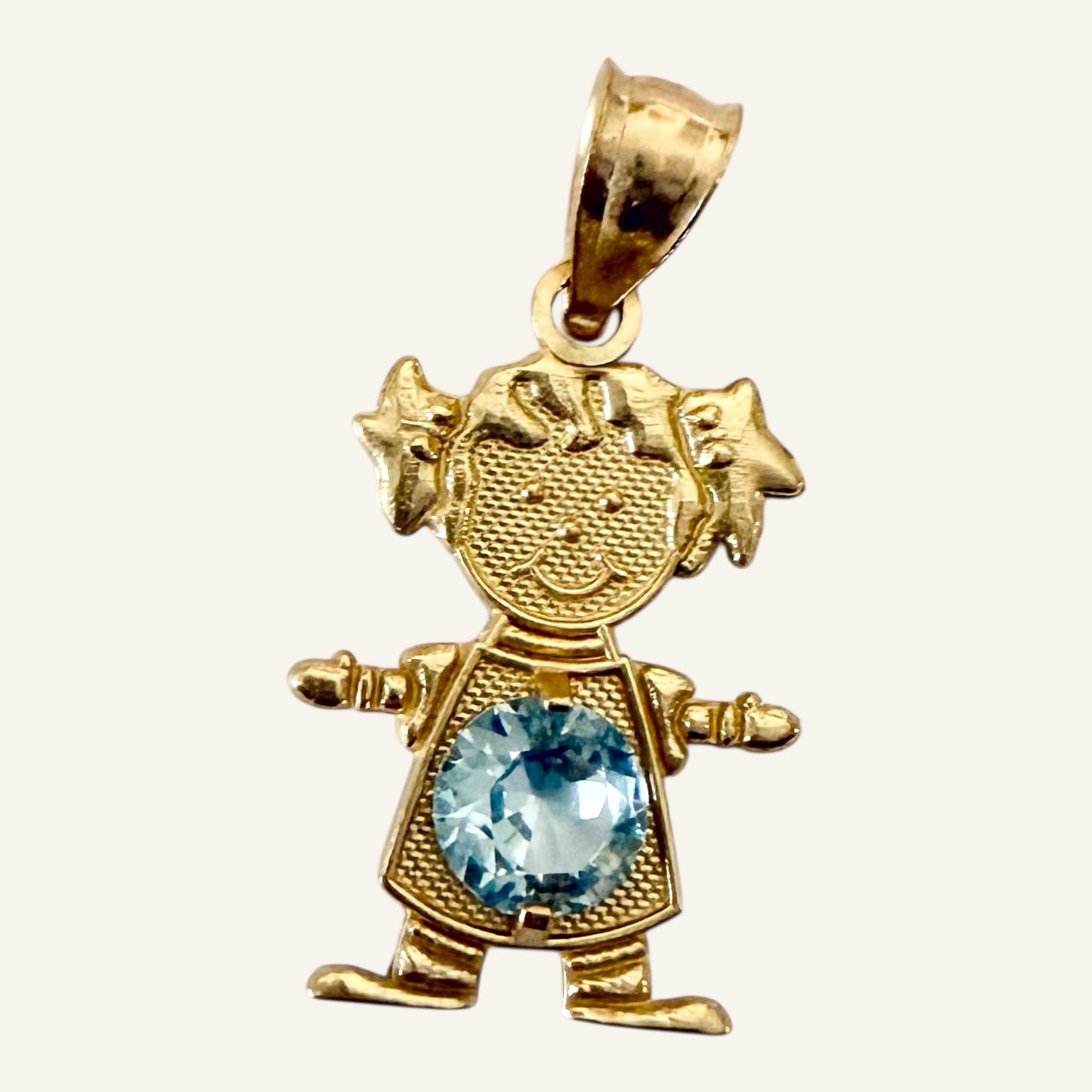 Birthstone Child Pendant