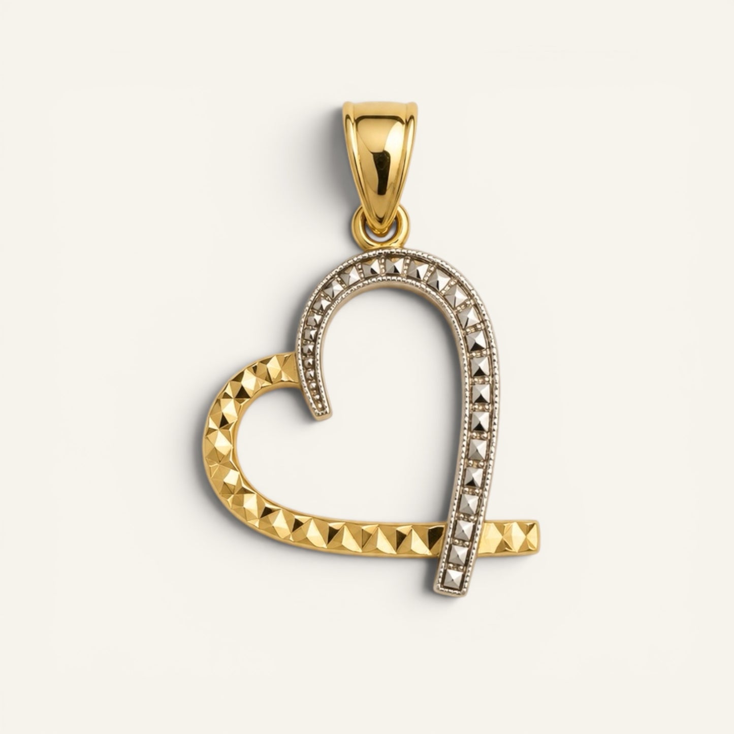 Celis Duo Heart Pendant