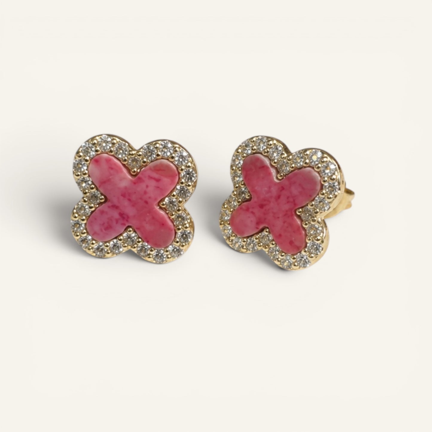 Élan Clover Stud Earrings