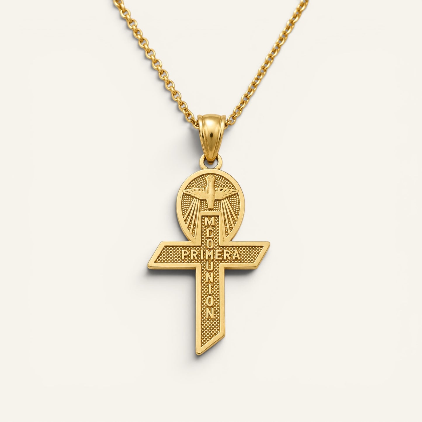 Primera Comunión Cross Pendant