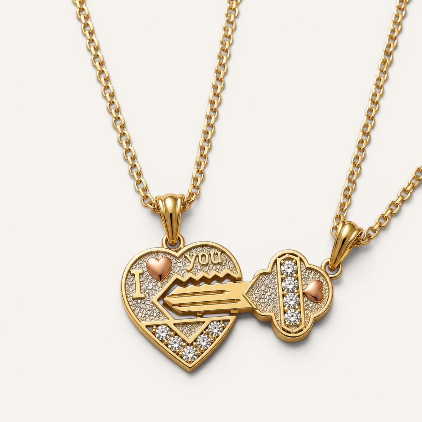 Clavis Amour Pendant Set