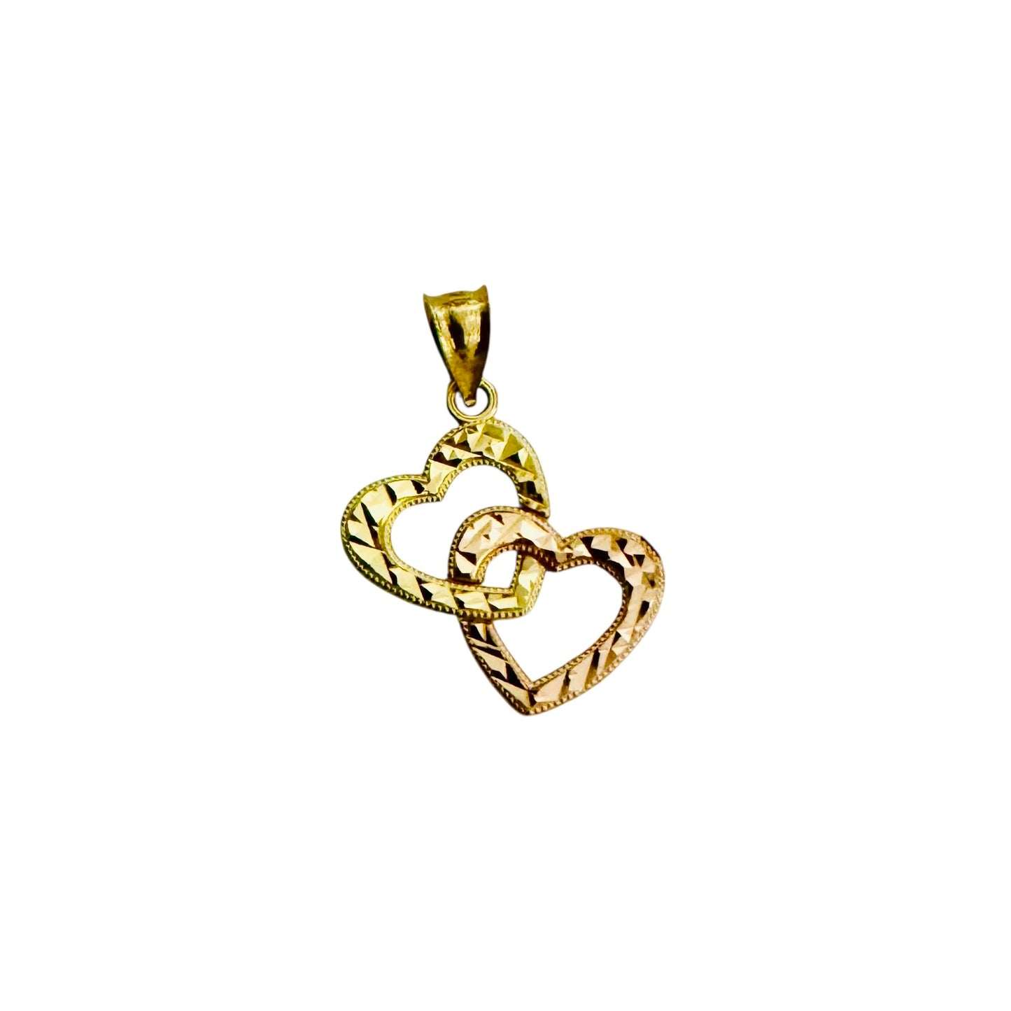 Intertwined Hearts Charm