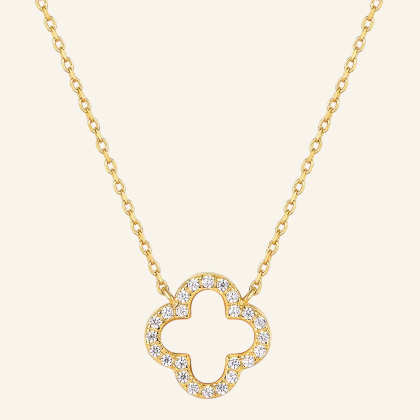 Élan Grande Clover Necklace