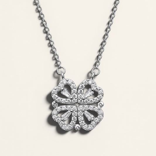 Aura Clover Necklace