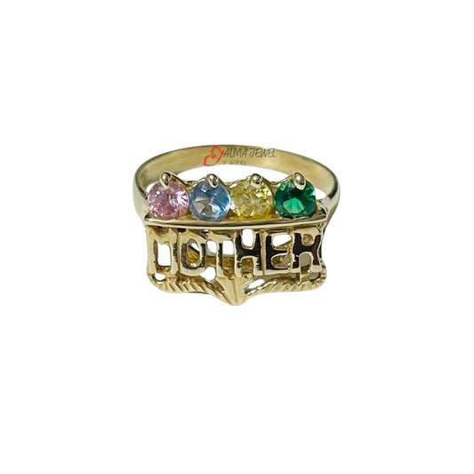 Mom of 4 Ring