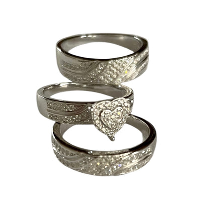 Sterling Silver Bridal set