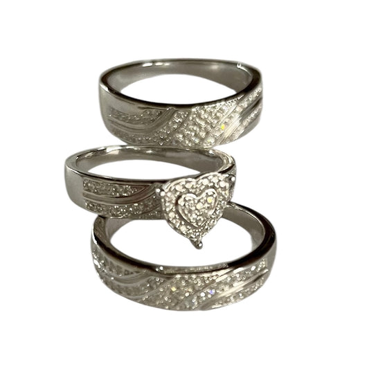 Sterling Silver Bridal set