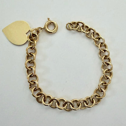 Round Link Bracelet 8.2mm