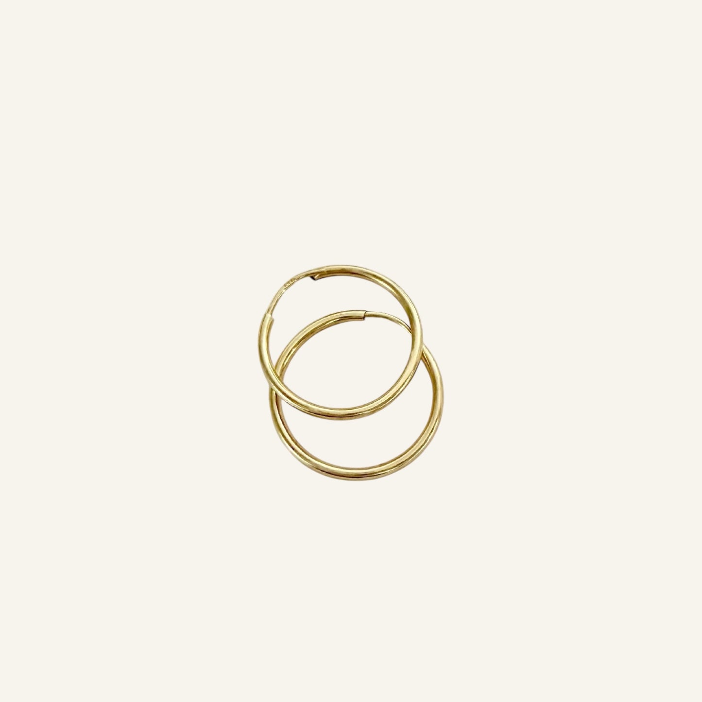 Endless Hoop Earrings 17mm