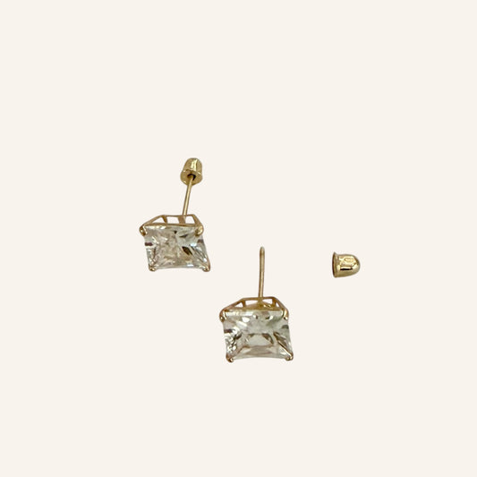 Square Stud Earrings