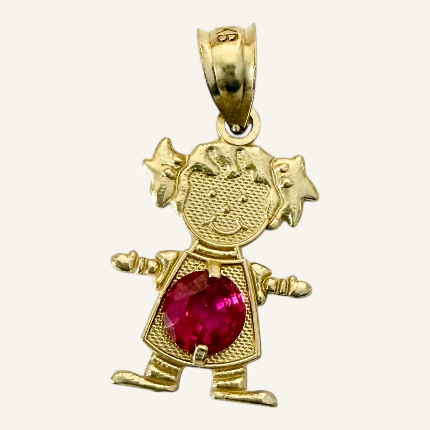 Birthstone Child Pendant
