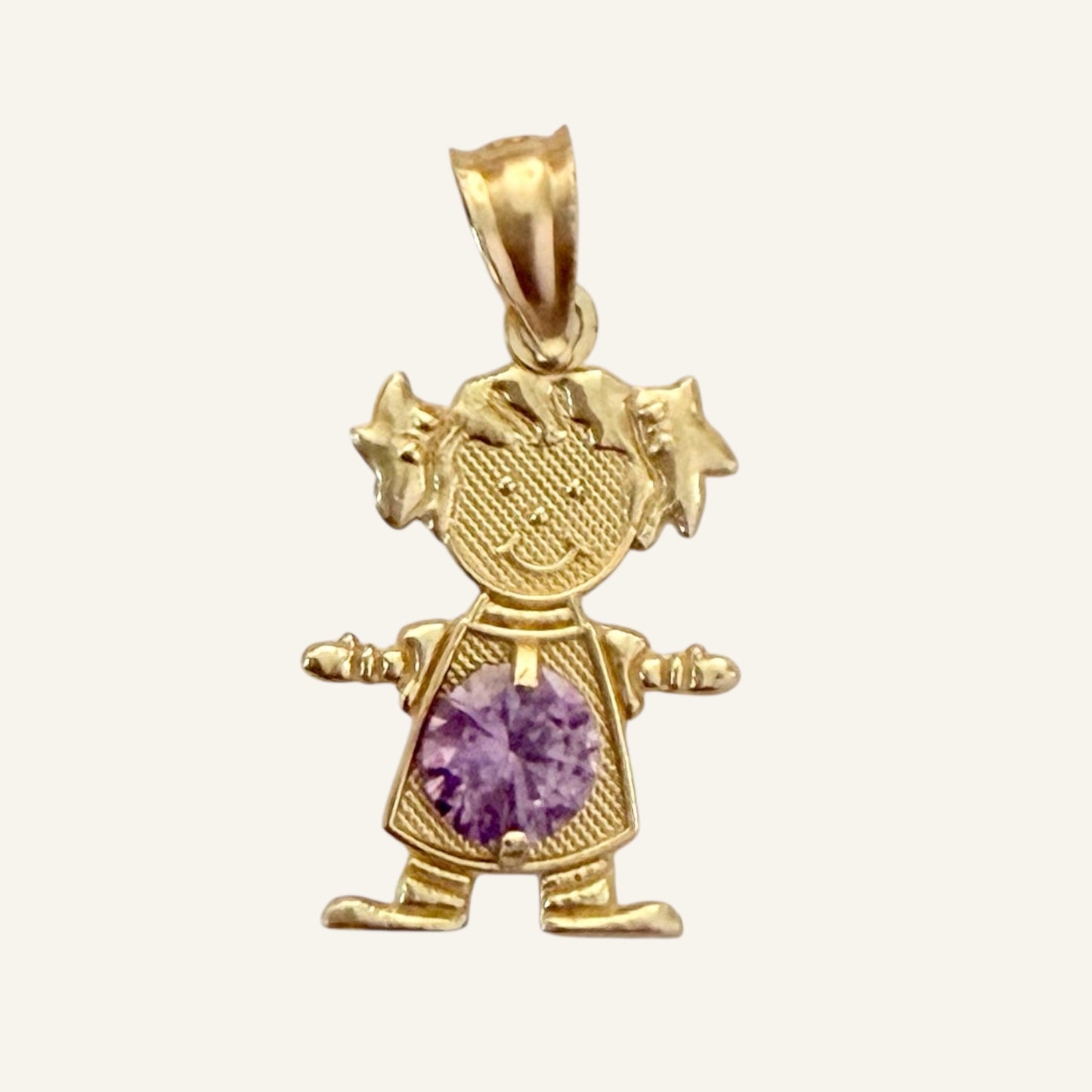 Birthstone Child Pendant