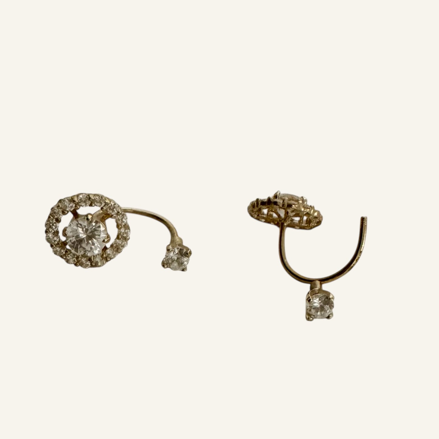 Halo Ear Jacket Earrings