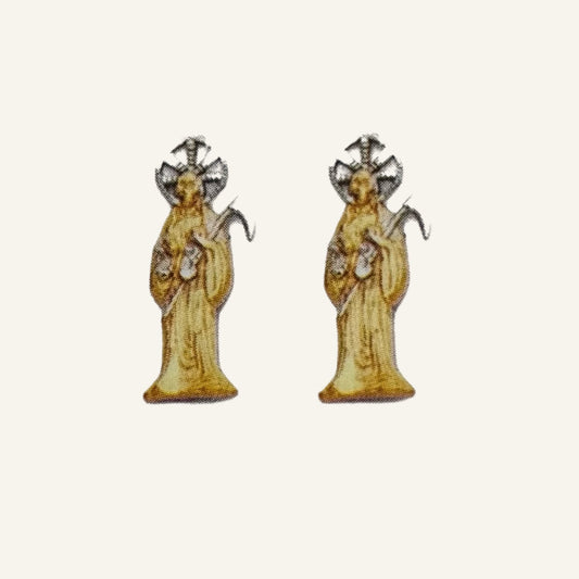 Memento Mori Stud Earrings