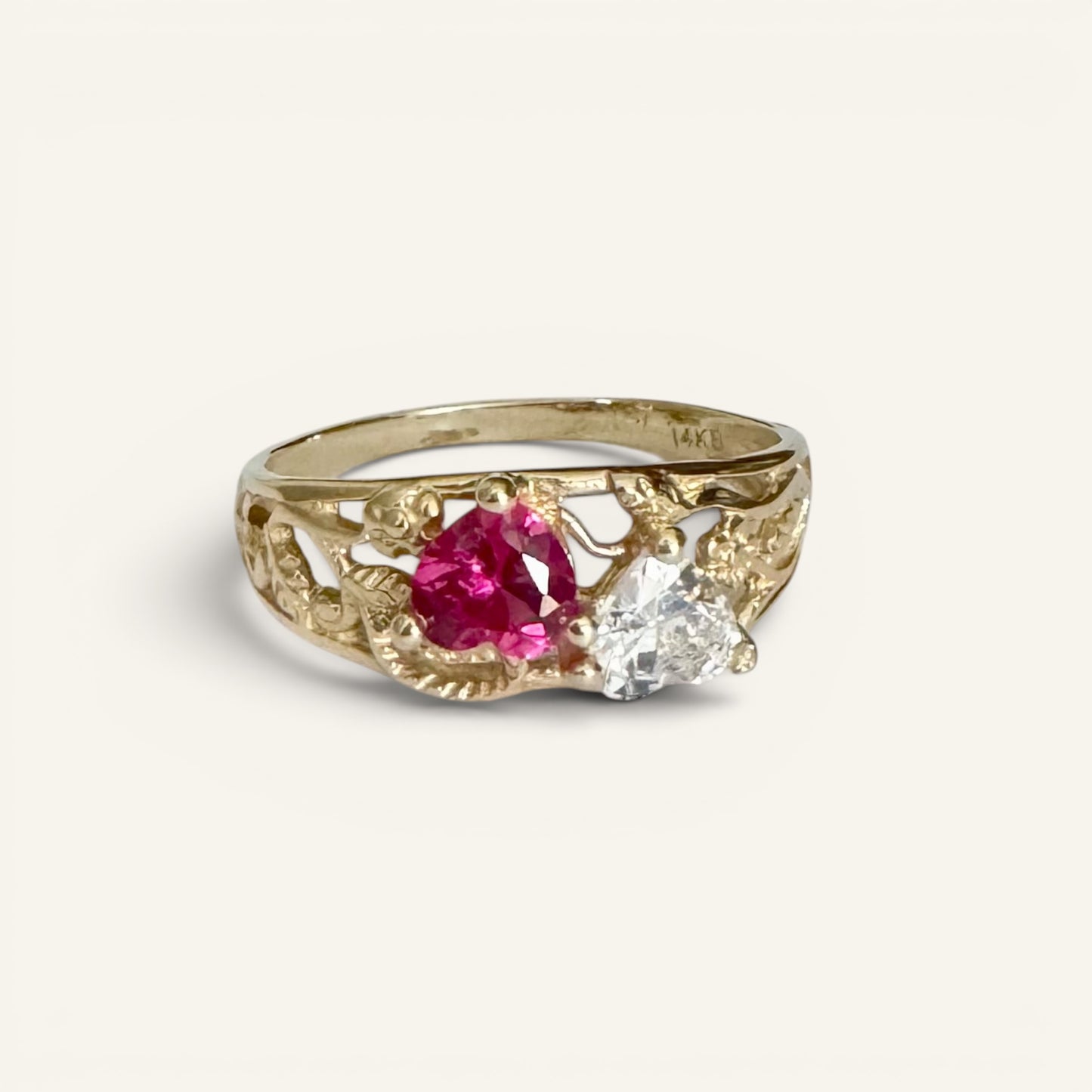Dual Heart Ring