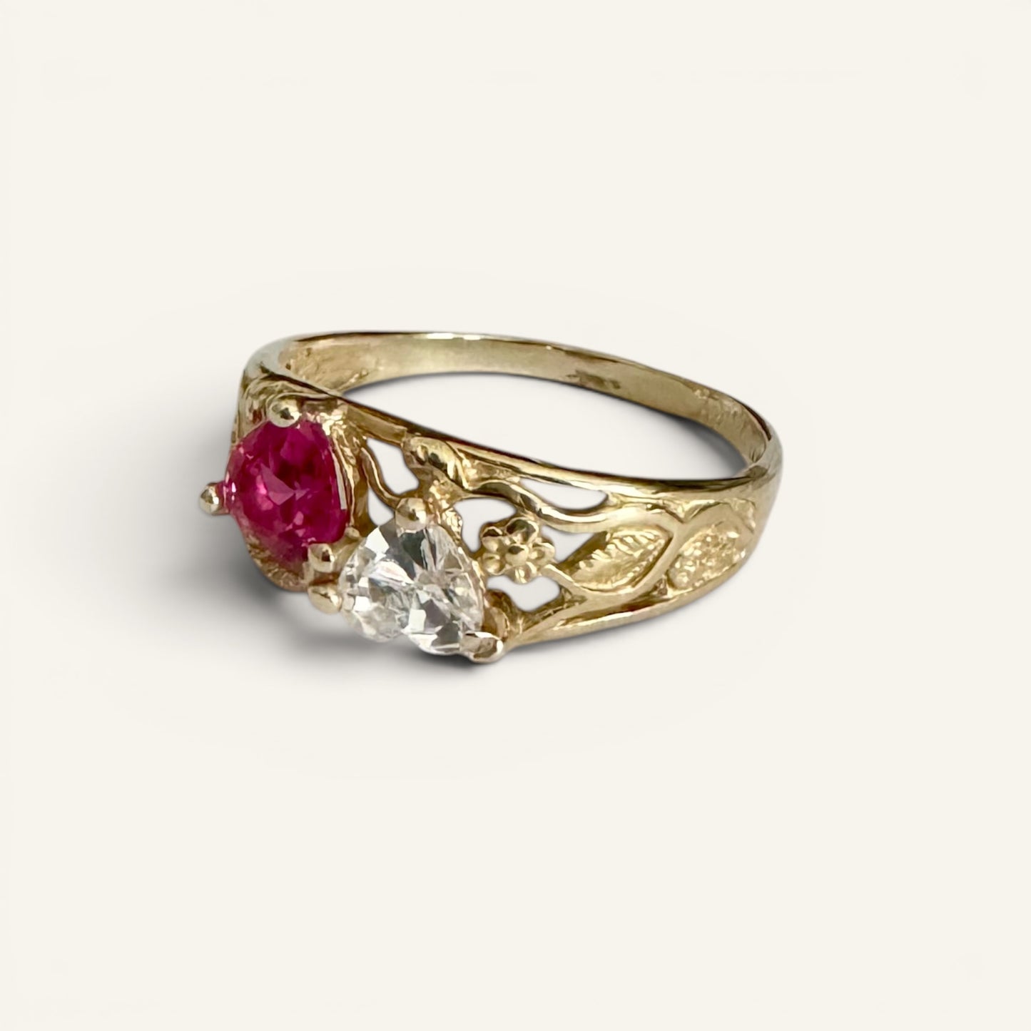 Dual Heart Ring