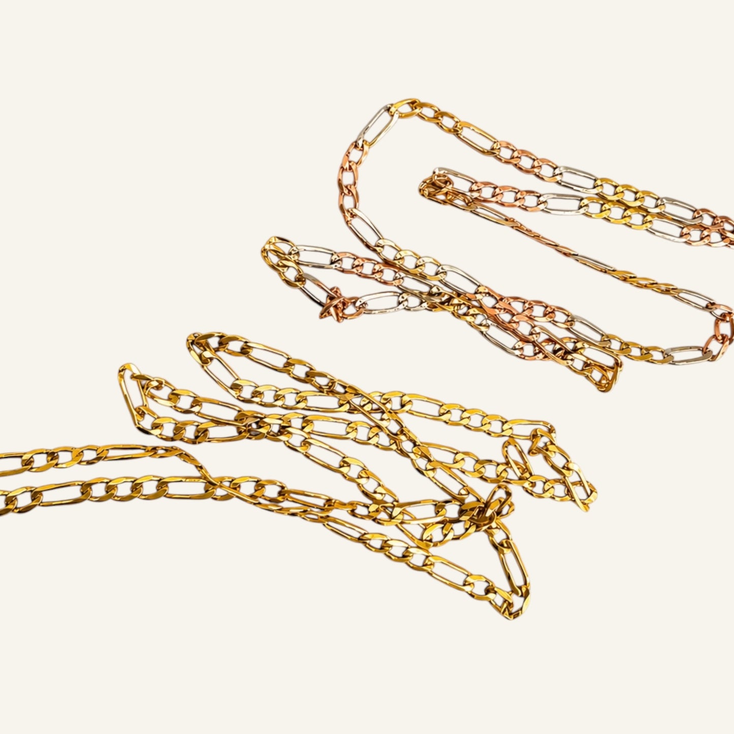 Aureo Figaro Chain — 2.2 mm