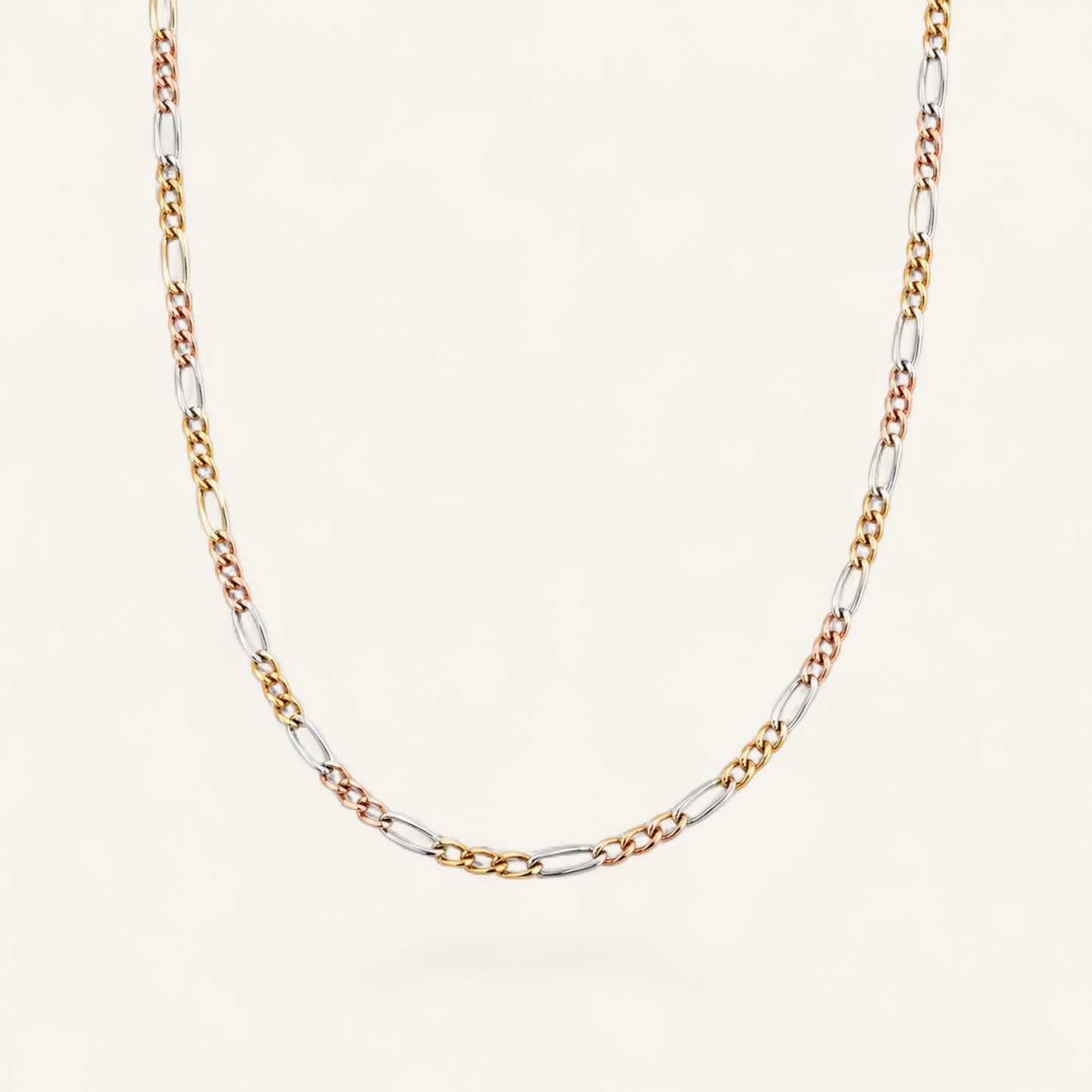 Aureo Figaro Chain — 2.2 mm