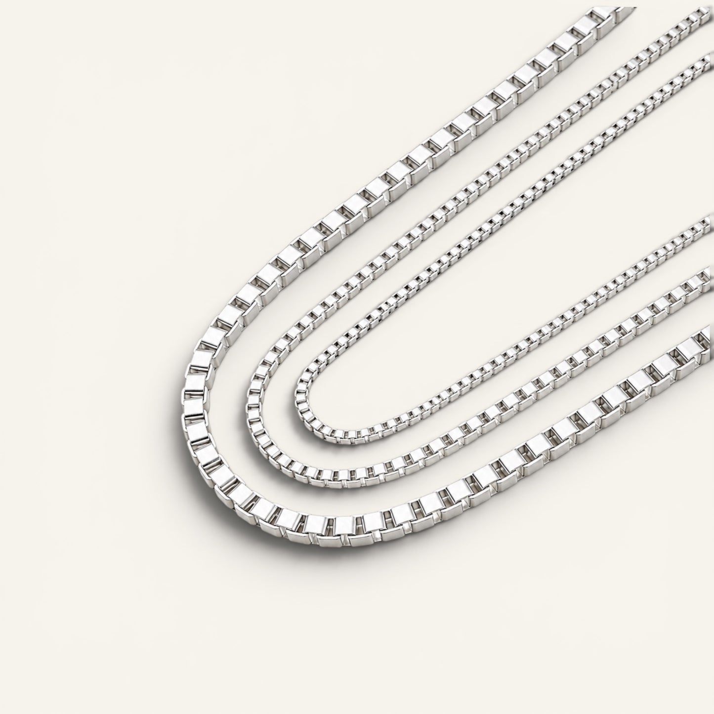 Luna Box Chain Necklace