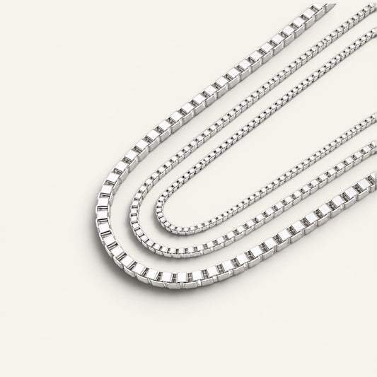 Luna Box Chain Necklace