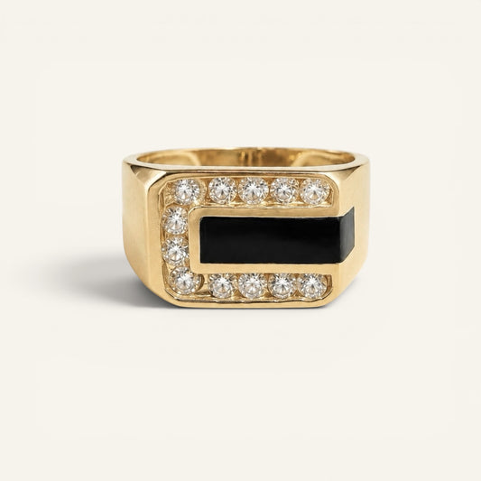Eclipse Noir Ring