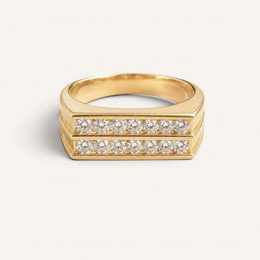 Lucent Dual Band Ring