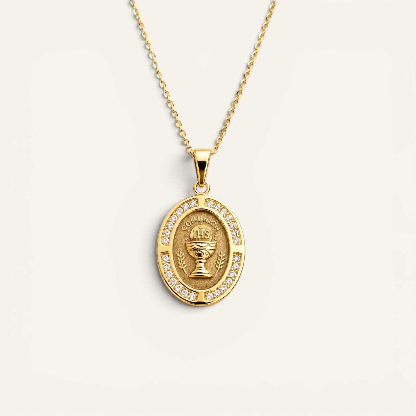 Communion Grace Medal Pendant