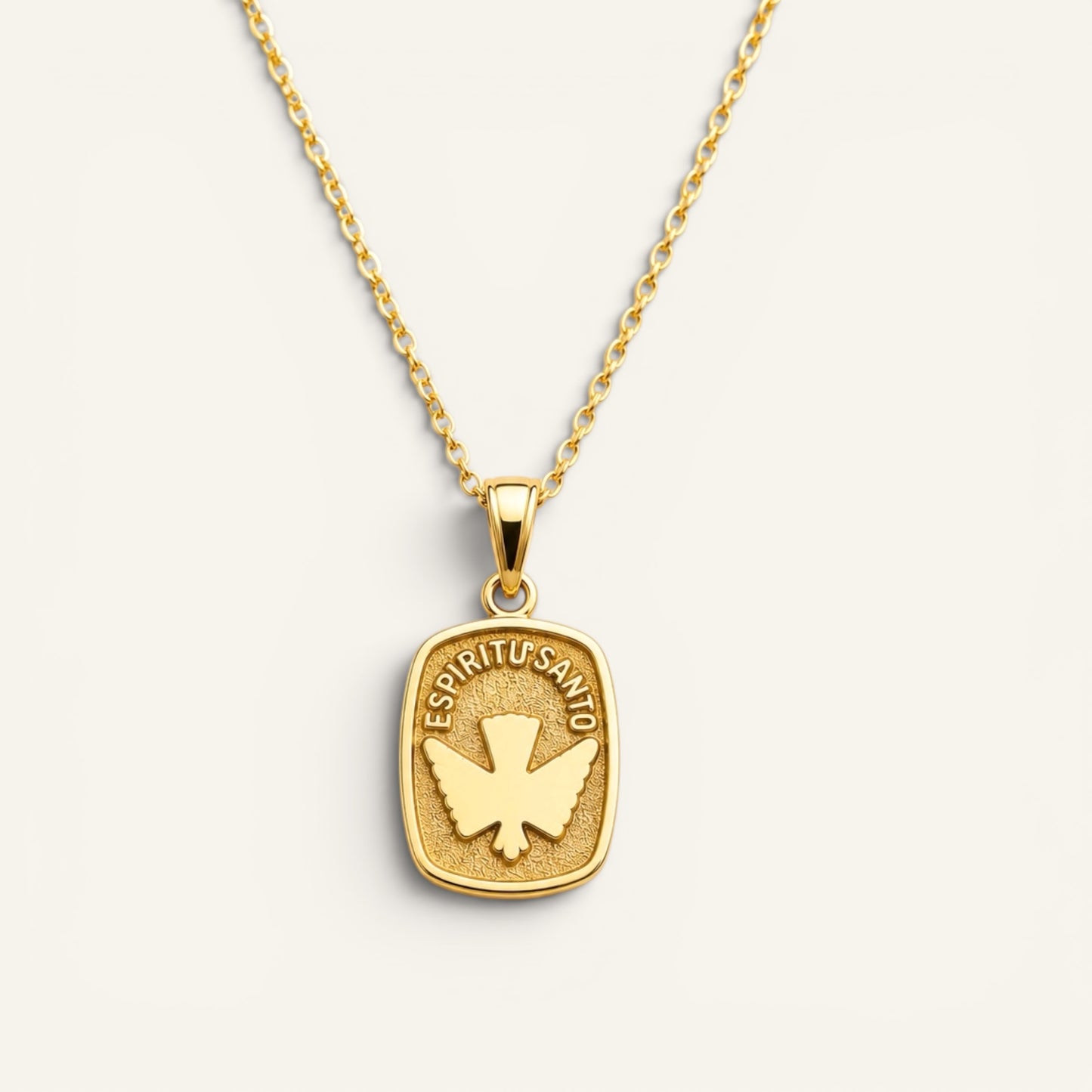 Spiritu Santo Medal Pendant