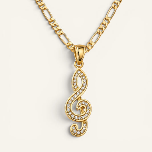 Sonata Clef Pendant