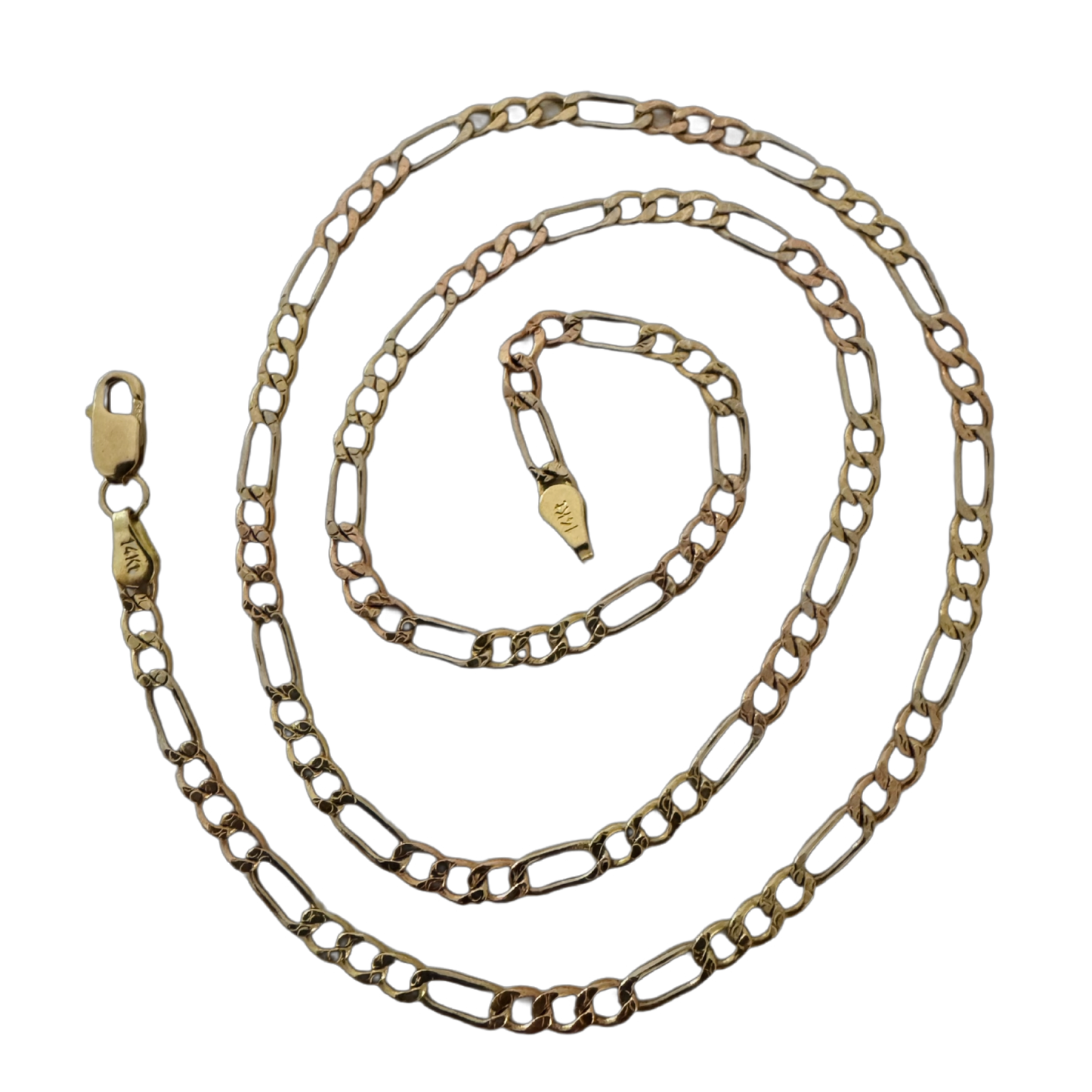 14K Gold Figaro Chain 3.1mm