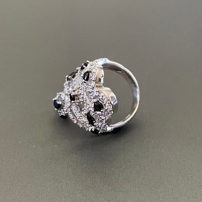 Diva Lady ring in Sterling Silver #9.5