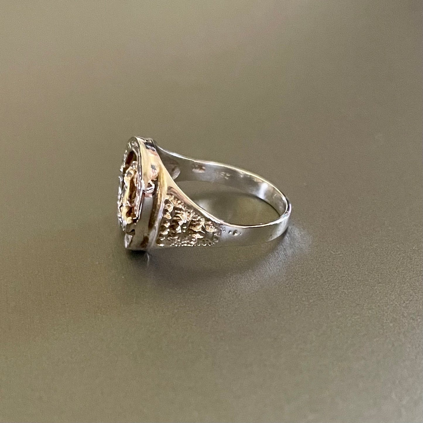 Horseshoe Silver Ring #10