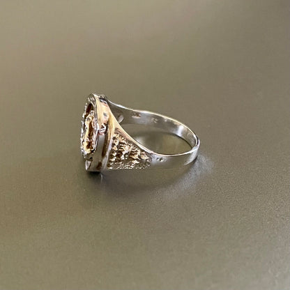 Horseshoe Silver Ring #10