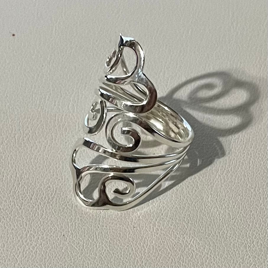 Lady Ring Filigrana on Sterling Silver #7.5