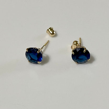 Basket Stud Earrings