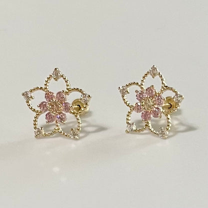 Flower Stud Earrings