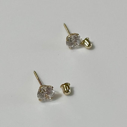 Basket Stud Earrings