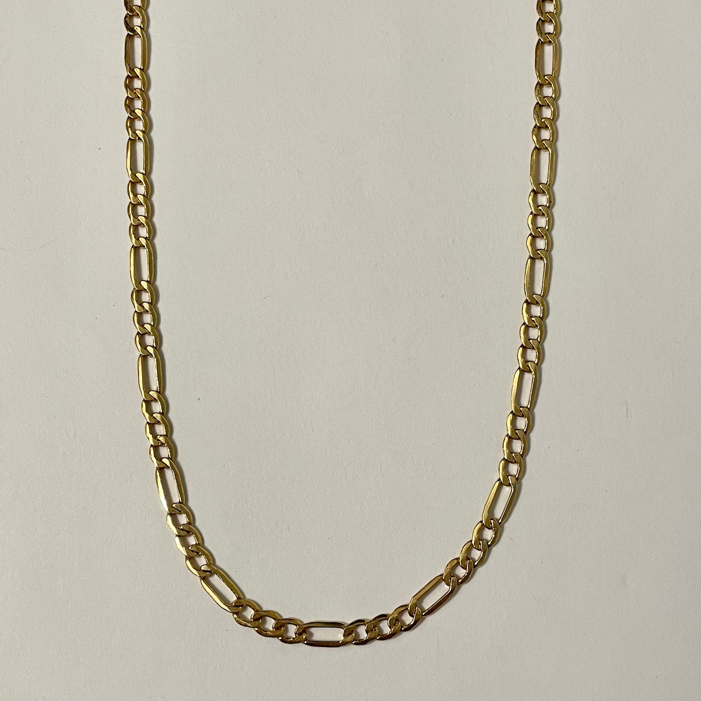 14K Gold Figaro Chain 3.4mm