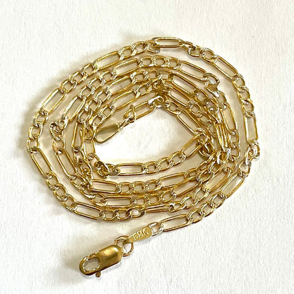 14K Gold Figaro Chain 2.7mm