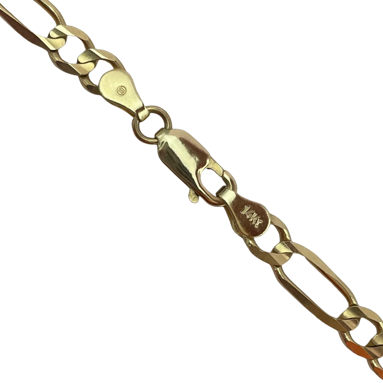 14K Gold Figaro Chain 5.2mm