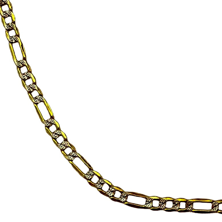 14K Gold Figaro Chain 3.1mm