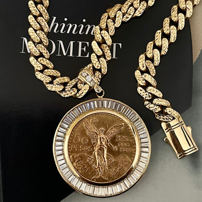 14K Gold Cuban Chain 11 mm
