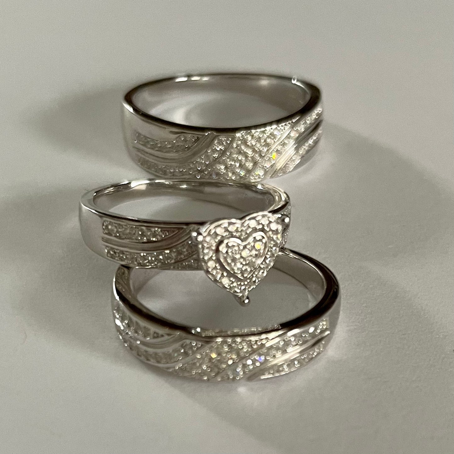 Sterling Silver Bridal set