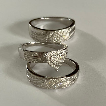 Sterling Silver Bridal set