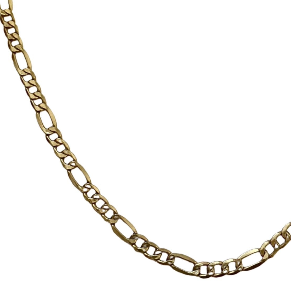 14K Gold Figaro Chain 3.4mm