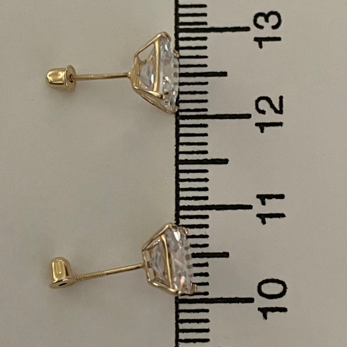 Square Stud Earrings