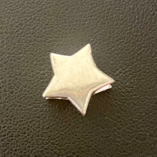 Polished Star Slide Spacer, in .925 Sterling Silver